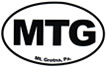 MTG oval label